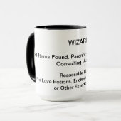 Zauberer-Tasse Tasse (Vorderseite Links)