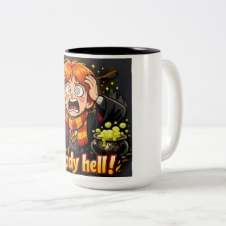 Zauberer-Trinkbecher für Fantasy-Fans Zweifarbige Tasse