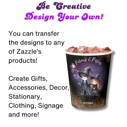 Zauberer und Hexen Son's Töchter Birthday Magic