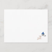 Zauberer und Hirsche Postkarte (Vorderseite)