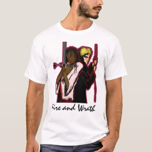 Zauberer-und Krieger-Motto-T - Shirt