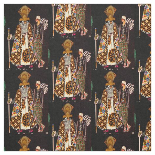 Zauberer und Magier Stoff (Muster)