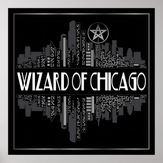 Zauberer von Chicago Dresden Fans Poster (Vorne)