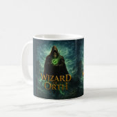 Zauberer von Orth Logo Tasse (Vorderseite Links)