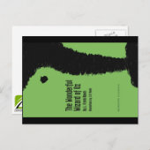 Zauberer von Oz Annotated Postcard Postkarte (Vorne/Hinten)