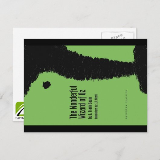 Zauberer von Oz Annotated Postcard Postkarte (Vorne/Hinten)