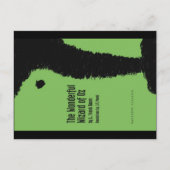 Zauberer von Oz Annotated Postcard Postkarte (Vorderseite)