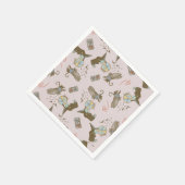 Zauberer von Oz™ Böse Hexe™ Kristallkugel Muster Serviette (Ecke)