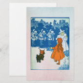 Zauberer von Oz Briefpapier (Vorne/Hinten)