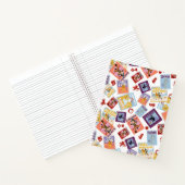 Zauberer von Oz™ Charakterdruck-Wurf-Muster Notizblock (Innenseite)