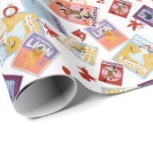 Zauberer von Oz™ Charakterdruck-Wurfvorlage Geschenkpapier (Rolleneckpunkt)