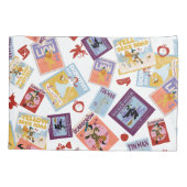 Zauberer von Oz™ Charakterdruck-Wurfvorlage Kissenbezug (Rückseite)