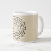 Zauberer von Oz Courage Zitat Tasse (Vorderseite Rechts)