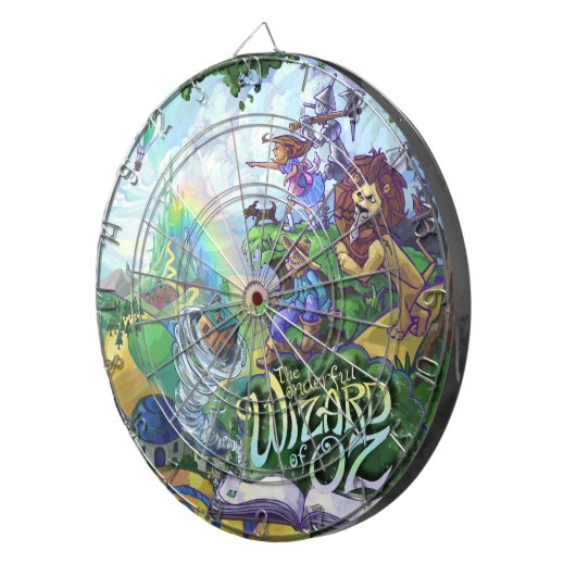 Zauberer von Oz Dartscheibe (Vorderseite rechts)