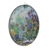 Zauberer von Oz Dartscheibe (Vorderseite Links)