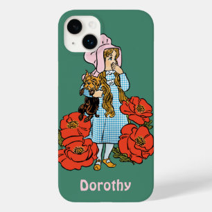Zauberer von Oz, Dorothy, rote Mohnblumen Vintage Case-Mate iPhone Hülle
