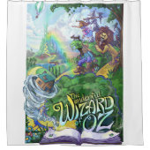 Zauberer von Oz Duschvorhang (Vorderseite)