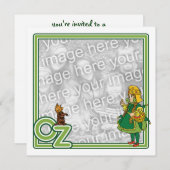 Zauberer von Oz, Einladung von Mädchen zur Geburts (Vorne/Hinten)