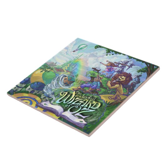 Zauberer von Oz Fliese (Seite)