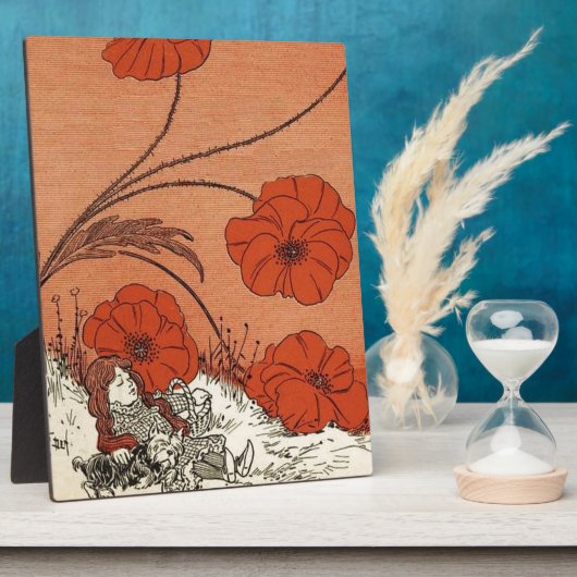 Zauberer von Oz Fotoplatte (Seite)