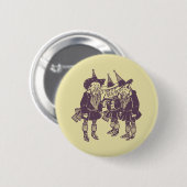 Zauberer von Oz Munchkins Button (Vorne & Hinten)