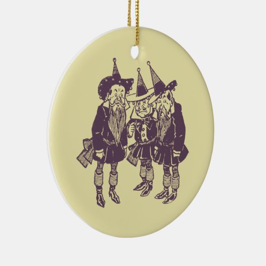 Zauberer von Oz Munchkins Keramikornament (Rechts)