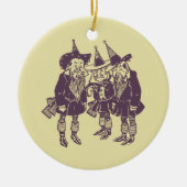 Zauberer von Oz Munchkins Keramikornament (Vorne)