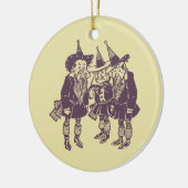 Zauberer von Oz Munchkins Keramikornament (Links)