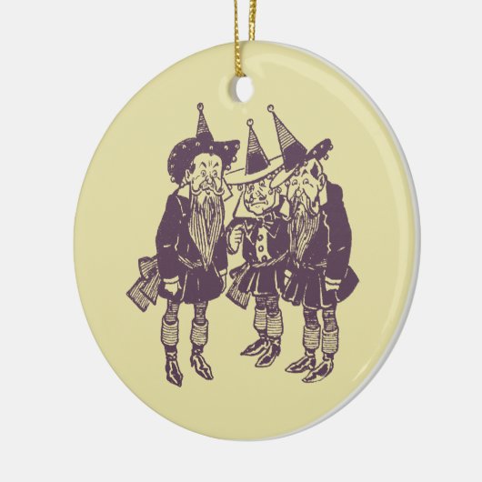 Zauberer von Oz Munchkins Keramikornament (Links)