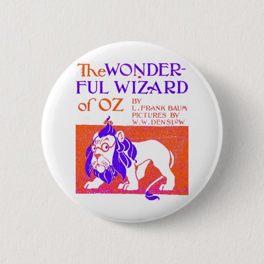 Zauberer von Oz Original Button (Vorderseite)