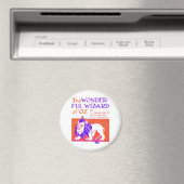 Zauberer von Oz Original Magnet (In Situ (Geschirrspüler))