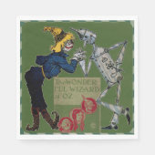 Zauberer von Oz Paper Napkin Serviette (Vorderseite)