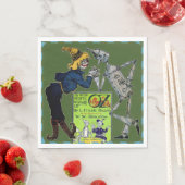 Zauberer von Oz Paper Napkin Serviette (Beispiel)