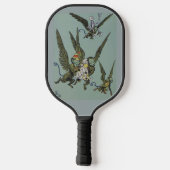 Zauberer von Oz Pickleball Schläger (Rückseite)