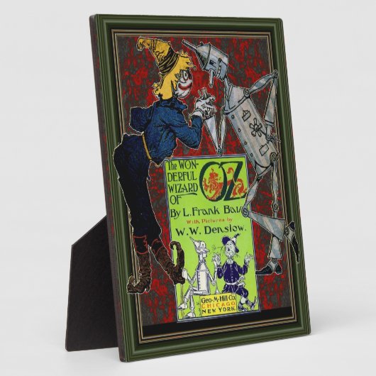 Zauberer von Oz Plaque Fotoplatte (Seite)