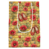 Zauberer von Oz Poppies & Slippers Mittlere Geschenktüte (Rückseite)