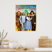 Zauberer von Oz Poster (Küche)