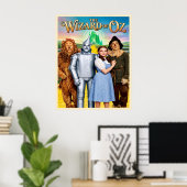 Zauberer von Oz Poster (Heimbüro)