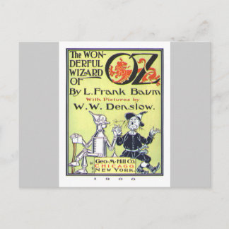Zauberer von Oz Postkarte