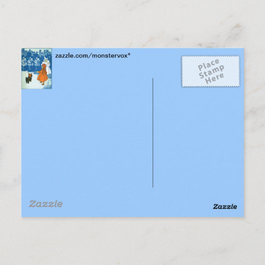 Zauberer von Oz Postkarte (Rückseite)