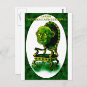 Zauberer von Oz Postkarte (Vorne/Hinten)