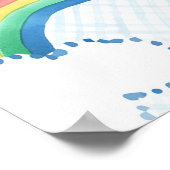 Zauberer von Oz Rainbow Wall Art Print Poster (Ecke)