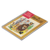 Zauberer von oz - Retro Comic - Fantasie - Retro Notizblock (Linke Seite)