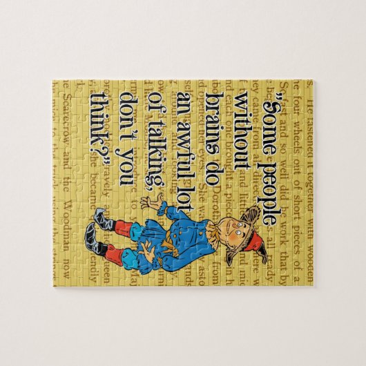Zauberer von Oz- Scarecrow Puzzle (Horizontal)