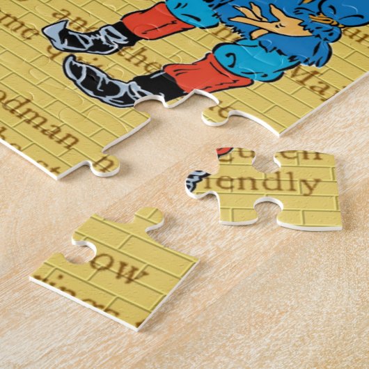 Zauberer von Oz- Scarecrow Puzzle (Seite)