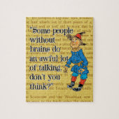 Zauberer von Oz- Scarecrow Puzzle (Vertikal)