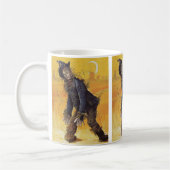 Zauberer von Oz Scarecrow, Vintage Märchen Kaffeetasse (Links)