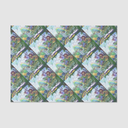 Zauberer von Oz Seidenpapier (Vorderseite)