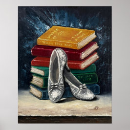 Zauberer von Oz Silver Shoes Giclee Print Poster