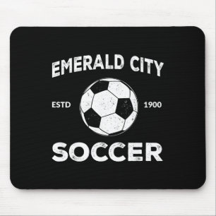 Zauberer von Oz Smaragd Stadt Fußball Kostüm Ha Mousepad